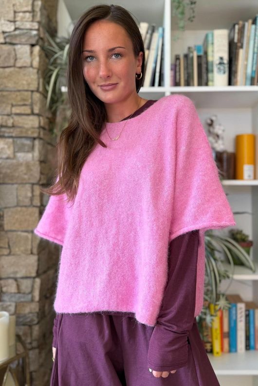 Clemmie Box Knit Candy Marl